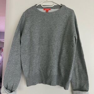 Gray Crewneck Sweater by Joe Fresh